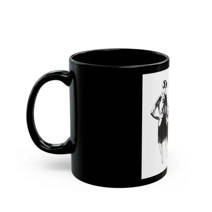 Blood Money (2), Collier's, March 10, 1928 - Black Coffee Mug-Go Mug Yourself