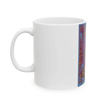 Junior Wells Poster (Music Poster) White Coffee Mug-Go Mug Yourself