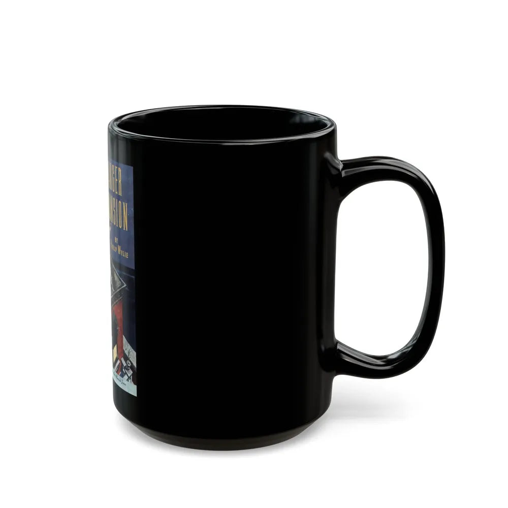 Danger Mansion (1), The American Magazine, December 1937 - Black Coffee Mug-Go Mug Yourself