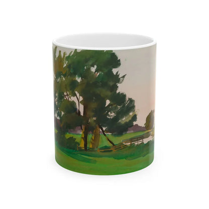 Country Life (1) - White Coffee Mug-11oz-Go Mug Yourself