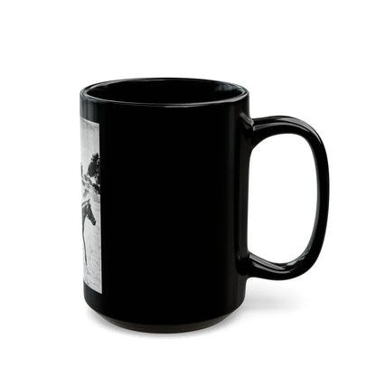 Crazy Over Horses, Calling All Girls, August 1946 - Black Coffee Mug-Go Mug Yourself