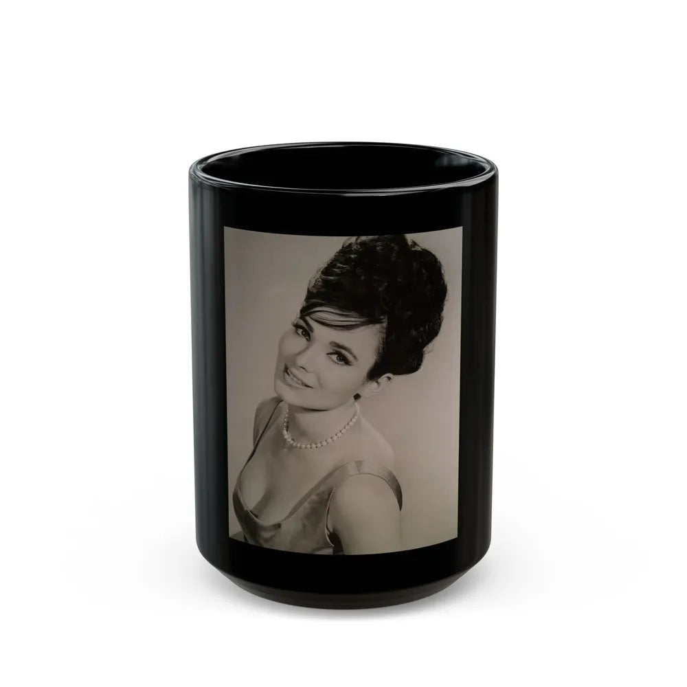 Gila Golan #105 (Vintage Female Icon) Black Coffee Mug-15oz-Go Mug Yourself