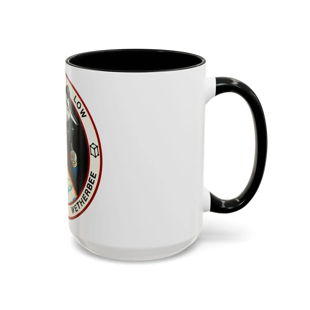 STS 32 (NASA) Accent Coffee Mug-Go Mug Yourself