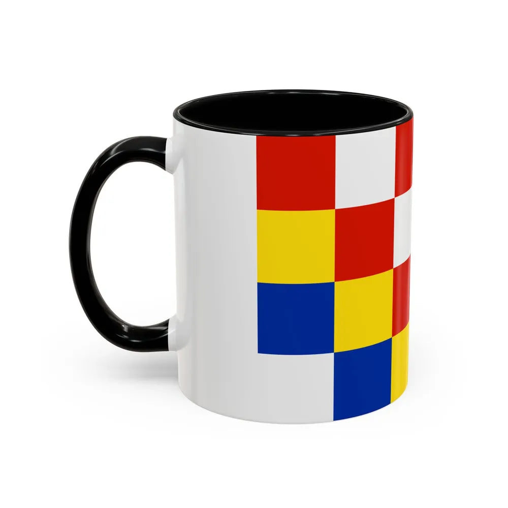 Flag of Antwerp Belgium - Accent Coffee Mug-Go Mug Yourself