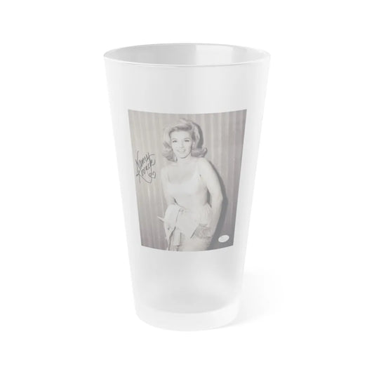 Nancy Kovack #322 (Vintage Female Icon) Frosted Pint 16oz-16oz-Frosted-Go Mug Yourself