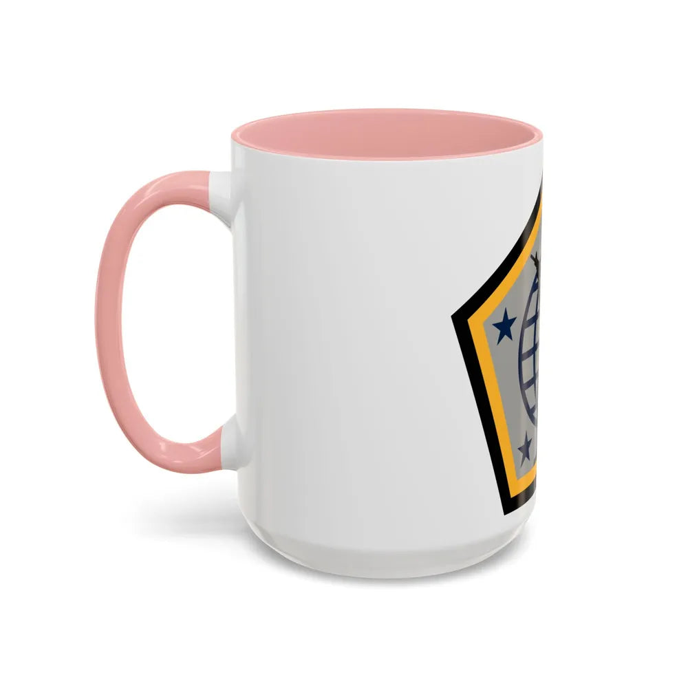 Human Resources Command (U.S. Army) Accent Coffee Mug-Go Mug Yourself