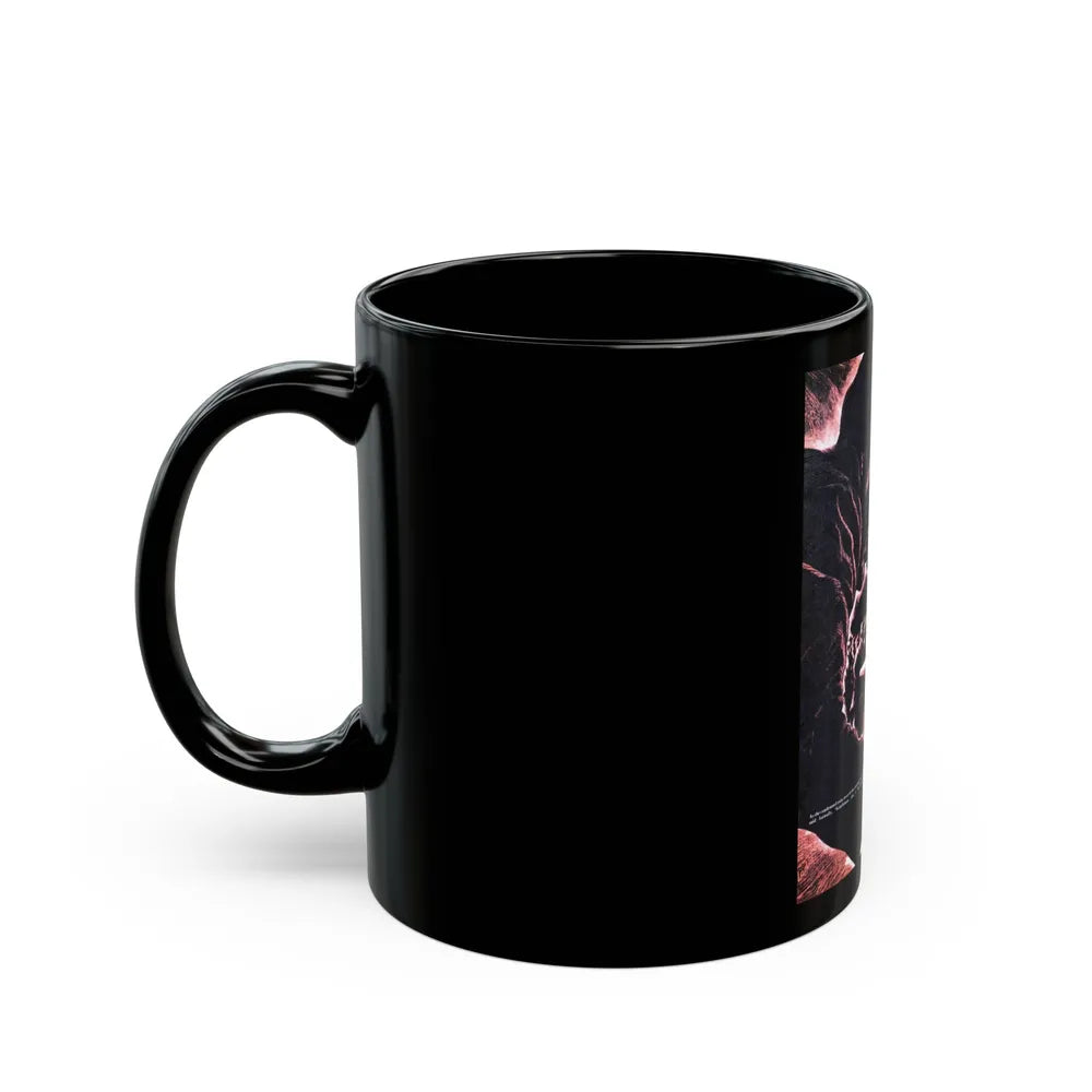 Death by A. C., Cavalier, May 1953 - Black Coffee Mug-Go Mug Yourself