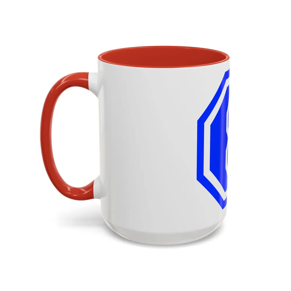 VIII Corps (U.S. Army) Accent Coffee Mug-Go Mug Yourself