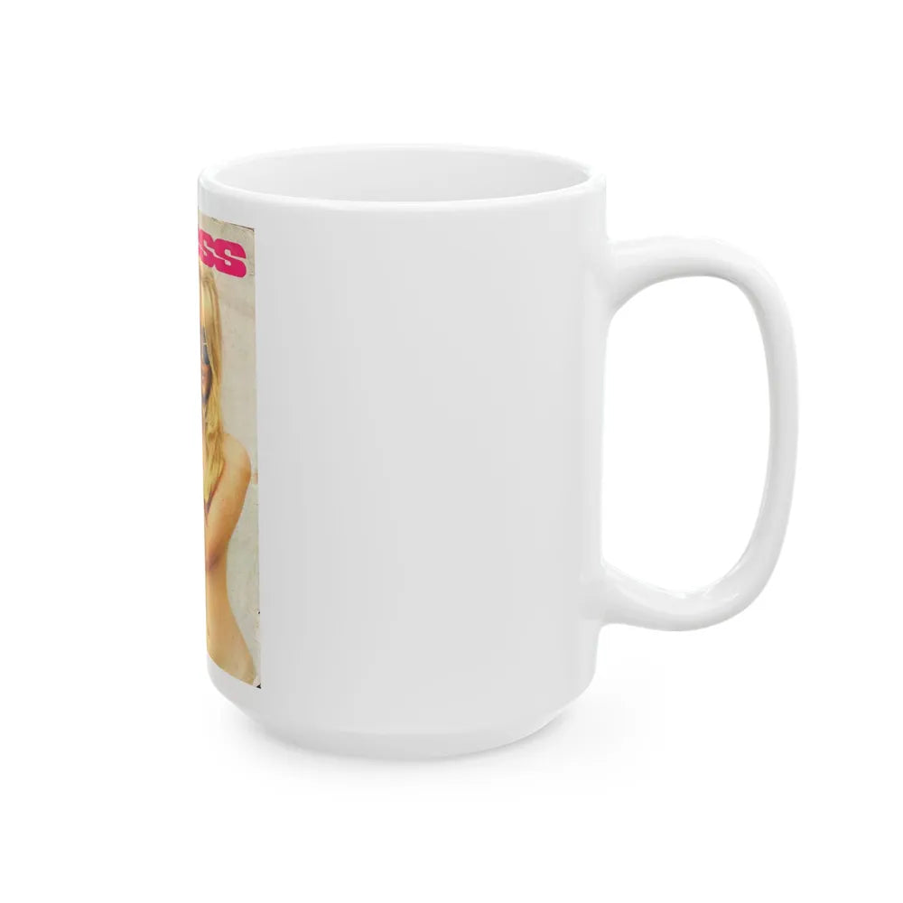 Pamela Tiffin #185 - Mag. Cover (Vintage Female Icon) White Coffee Mug-Go Mug Yourself