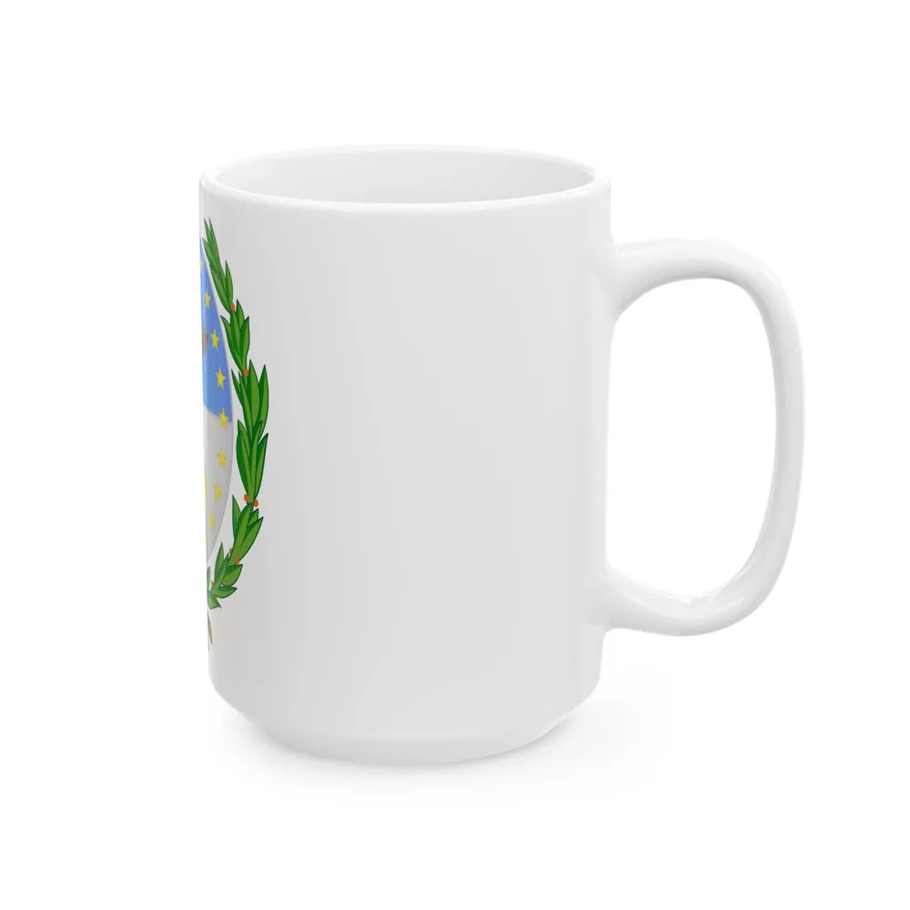 Coat of Arms Santa Fe Argentina - White Coffee Mug-Go Mug Yourself