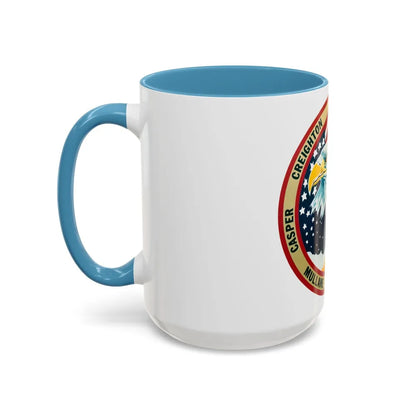 STS 36 (NASA) Accent Coffee Mug-Go Mug Yourself