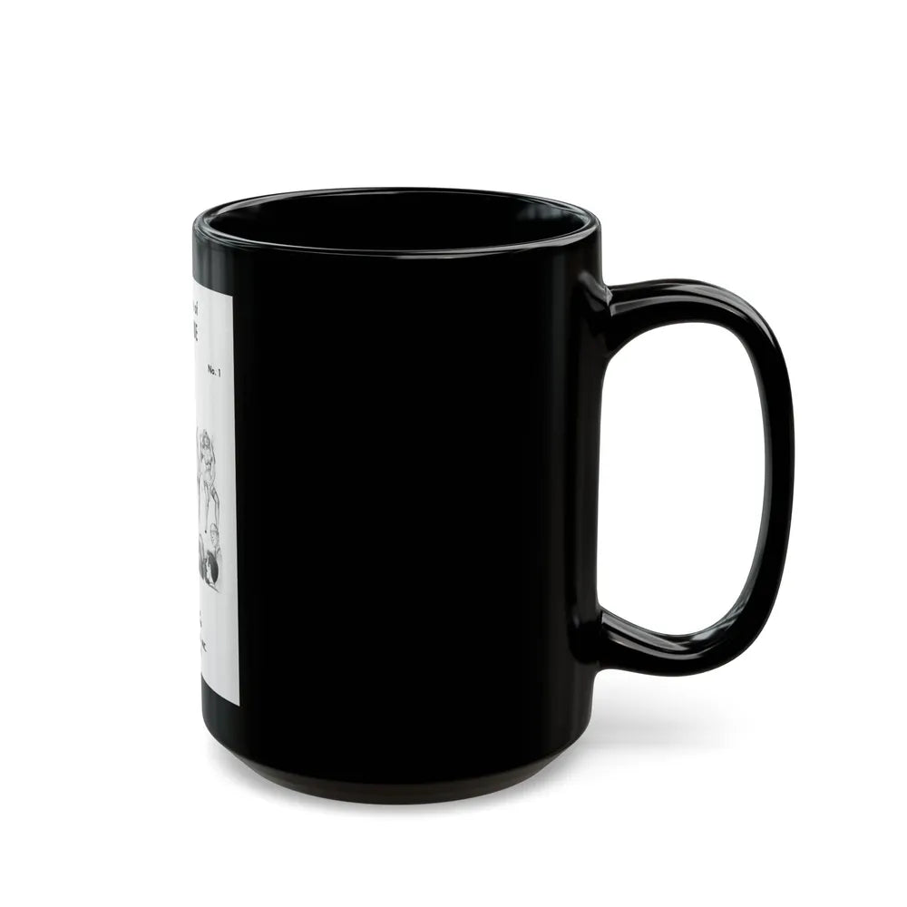 Bombshells of Burlesque 01-1963 - Black Coffee Mug-Go Mug Yourself