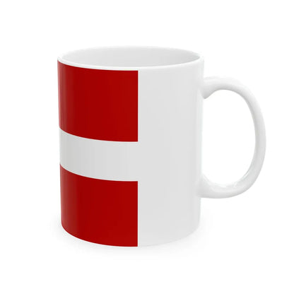 Flag of Volyn Oblast Ukraine - White Coffee Mug-Go Mug Yourself