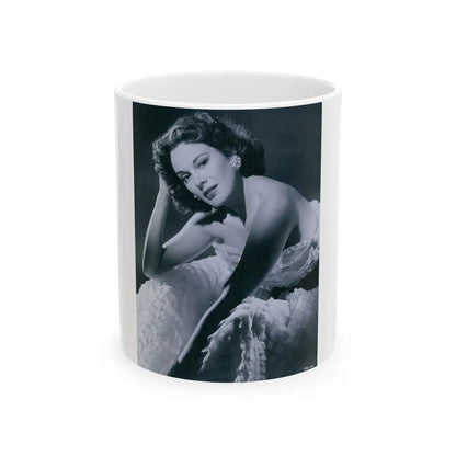 Patricia Medina #85 (Vintage Female Icon) White Coffee Mug-11oz-Go Mug Yourself