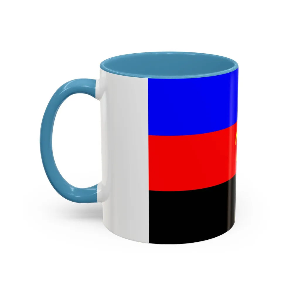 Polyamory Pride Flag - Accent Coffee Mug-Go Mug Yourself