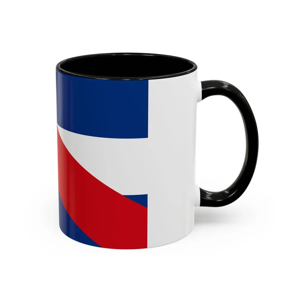 Flag of Federalist Party - Accent Coffee Mug-Go Mug Yourself