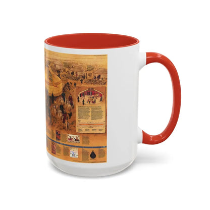 Mongols, The (1996) (Map) Accent Coffee Mug-Go Mug Yourself