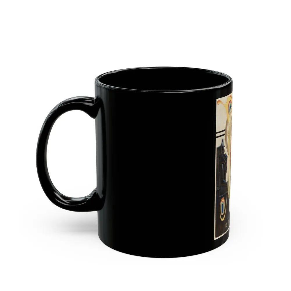 Easter, Saturday Evening Post, April 7, 1928 - Black Coffee Mug-Go Mug Yourself