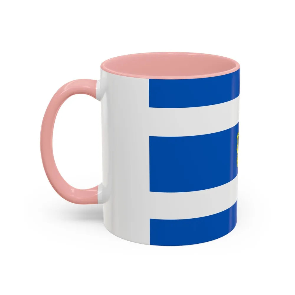 Flag of Kherson Ukraine - Accent Coffee Mug-Go Mug Yourself