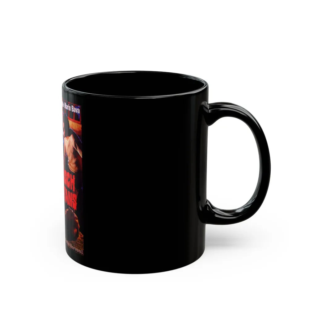 BAY OF BLOOD (GERMAN) 1971 Movie Poster - Black Coffee Mug-Go Mug Yourself