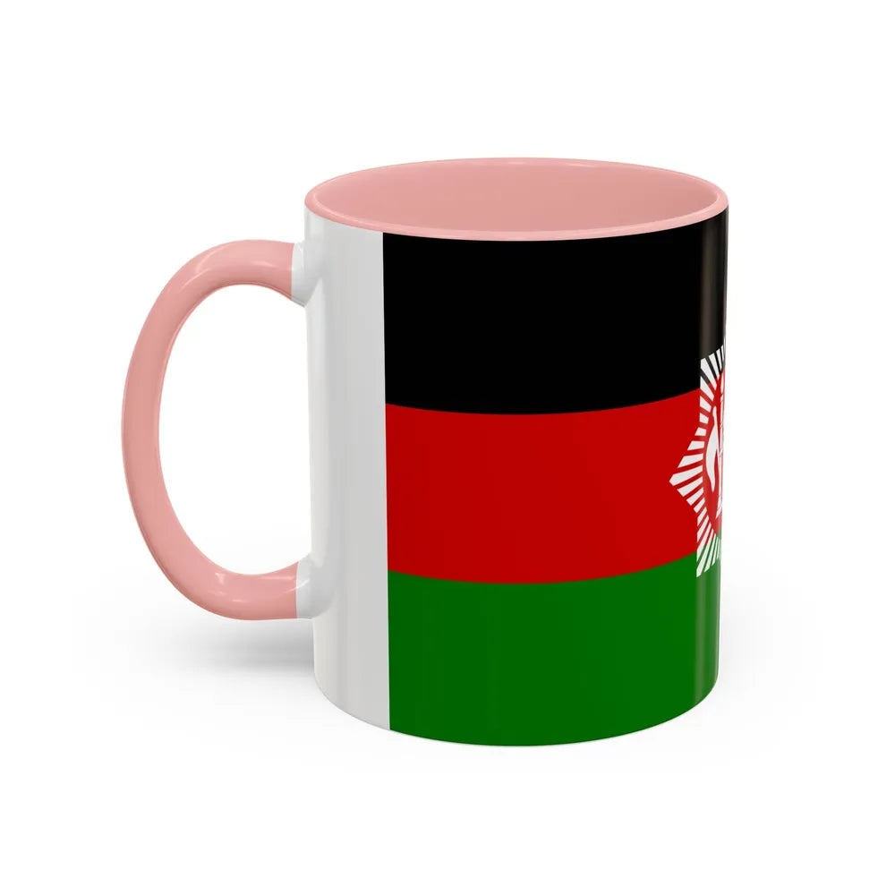 Flag of Afghanistan 1928 - Accent Coffee Mug-Go Mug Yourself