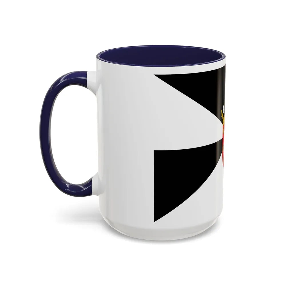 Flag of Ceuta Spain - Accent Coffee Mug-Go Mug Yourself