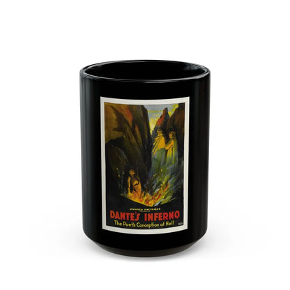 DANTE'S INFERNO (2) 1921 Movie Poster - Black Coffee Mug-15oz-Go Mug Yourself