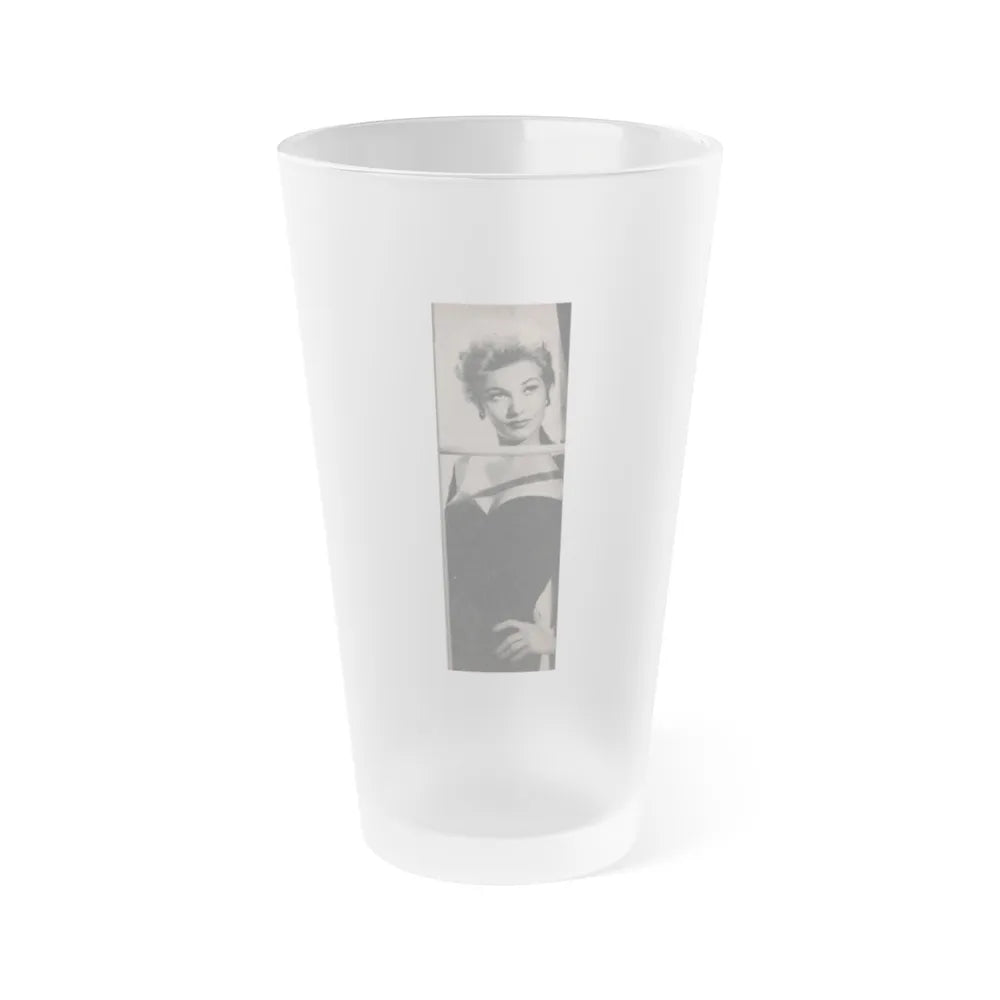 Kim Novak #185 - Scanned Mag. 66 Photos (Vintage Female Icon) Frosted Pint 16oz-16oz-Frosted-Go Mug Yourself