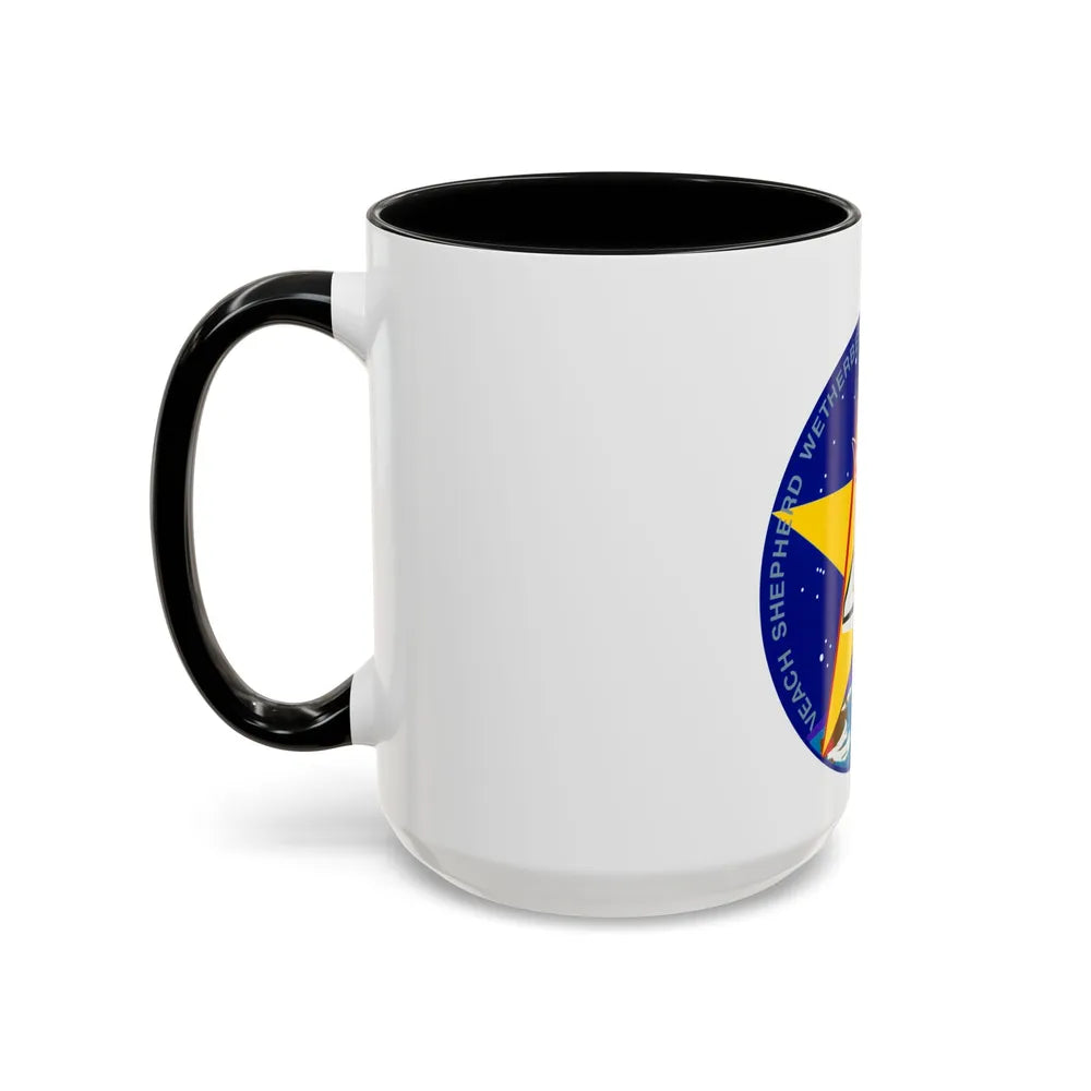 STS 52 (NASA) Accent Coffee Mug-Go Mug Yourself