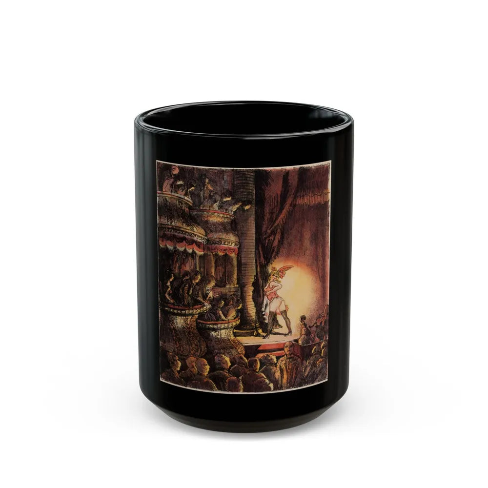 Burlesque Show - Black Coffee Mug-15oz-Go Mug Yourself