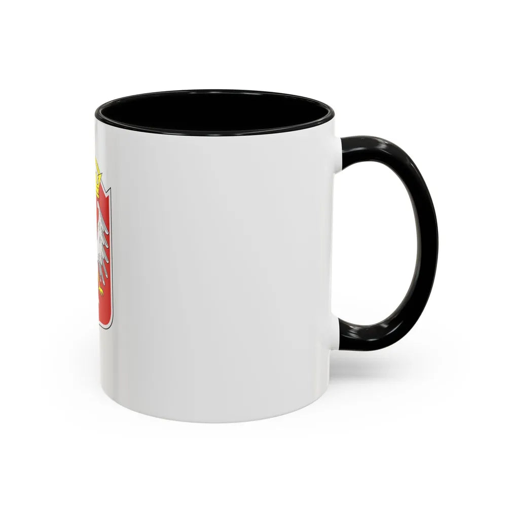 Flag of Gniezno Poland - Accent Coffee Mug-Go Mug Yourself