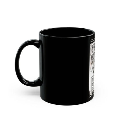 Flipper VI (Music Poster) Black Coffee Mug-Go Mug Yourself