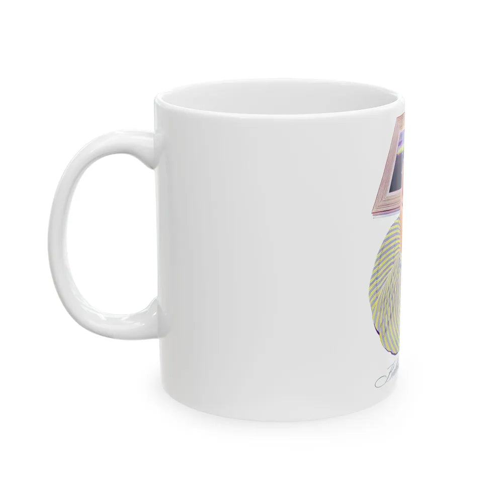 Balboa Cole, Harper's Bazaar, 1948 - White Coffee Mug-Go Mug Yourself