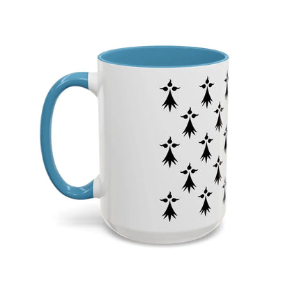 Flag of Bretagne3 France - Accent Coffee Mug-Go Mug Yourself