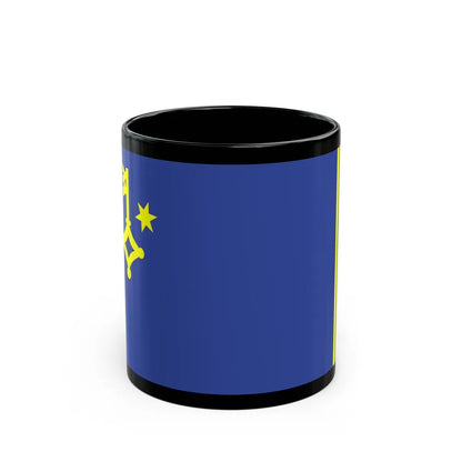 Flag of Hel Poland - Black Coffee Mug-11oz-Go Mug Yourself