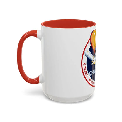 STS 8 (NASA) Accent Coffee Mug-Go Mug Yourself