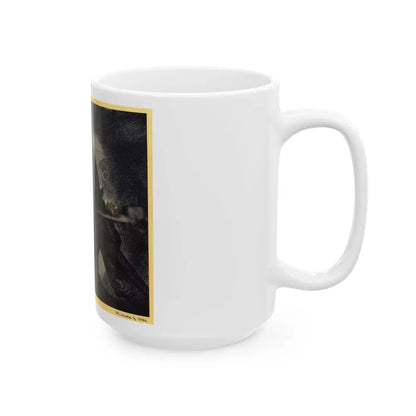 Blizzard In The Banana Belt, MacLean's magazine, Feb 1952 - White Coffee Mug-Go Mug Yourself