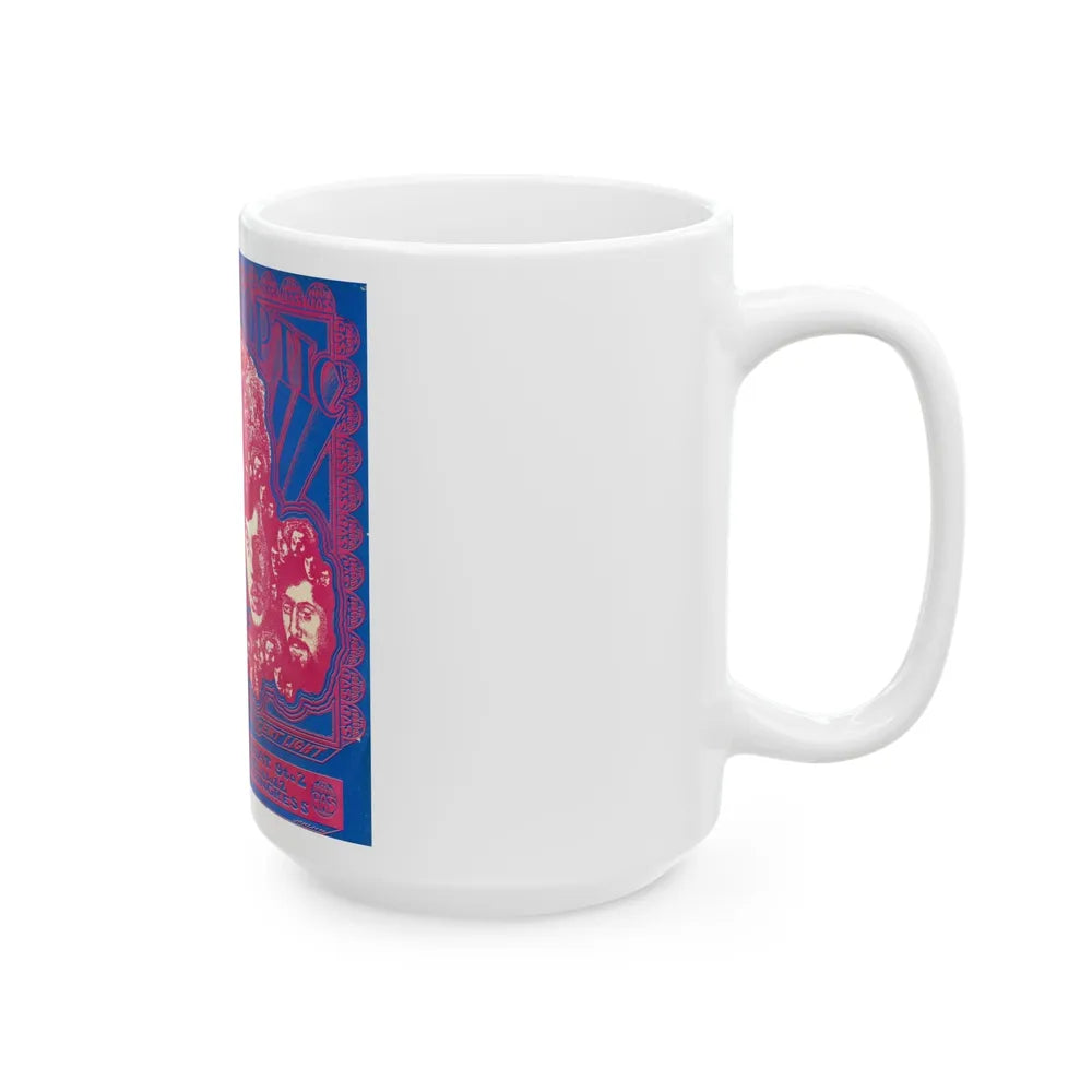 Shivas Headband (Music Poster) White Coffee Mug-Go Mug Yourself