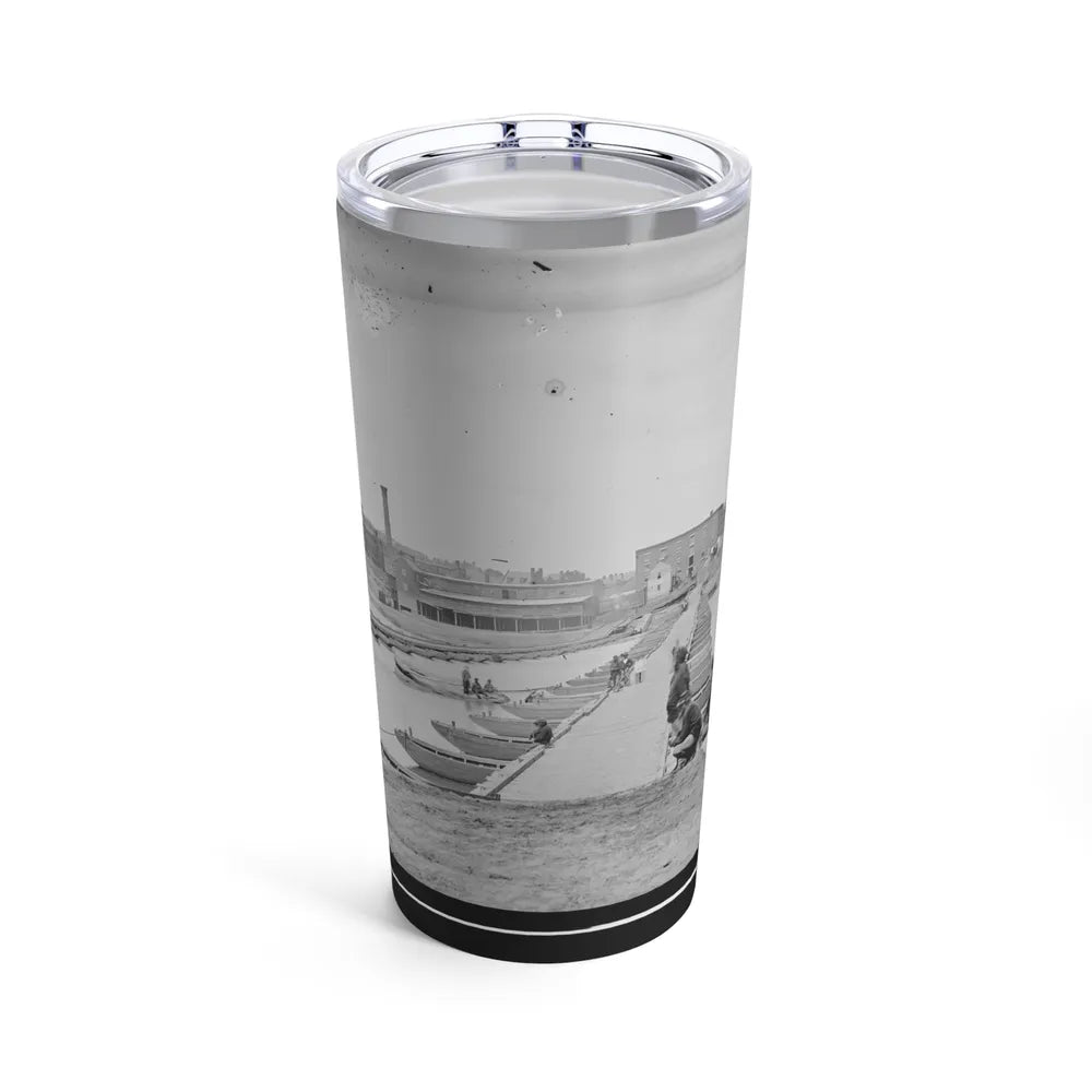 Petersburg, Va. Pontoon Bridges Across The Appomattox River (U.S. Civil War) Tumbler 20oz-20oz-Go Mug Yourself