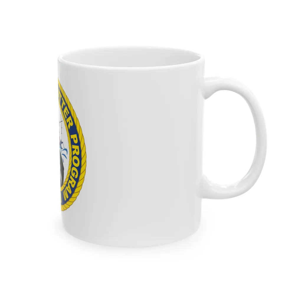 C2495 Polar Security Cutter Program IPO (U.S. Coast Guard) White Coffee Mug-Go Mug Yourself