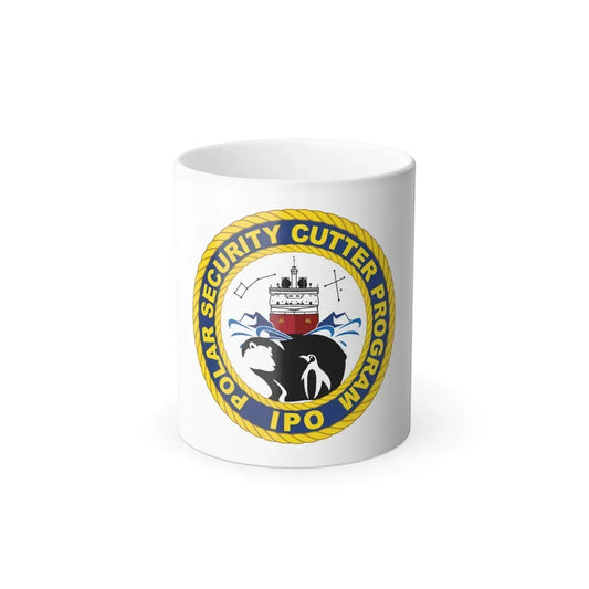 C2495 Polar Security Cutter Program IPO (U.S. Coast Guard) Color Changing Coffee Mug 11oz - Go Mug Yourself