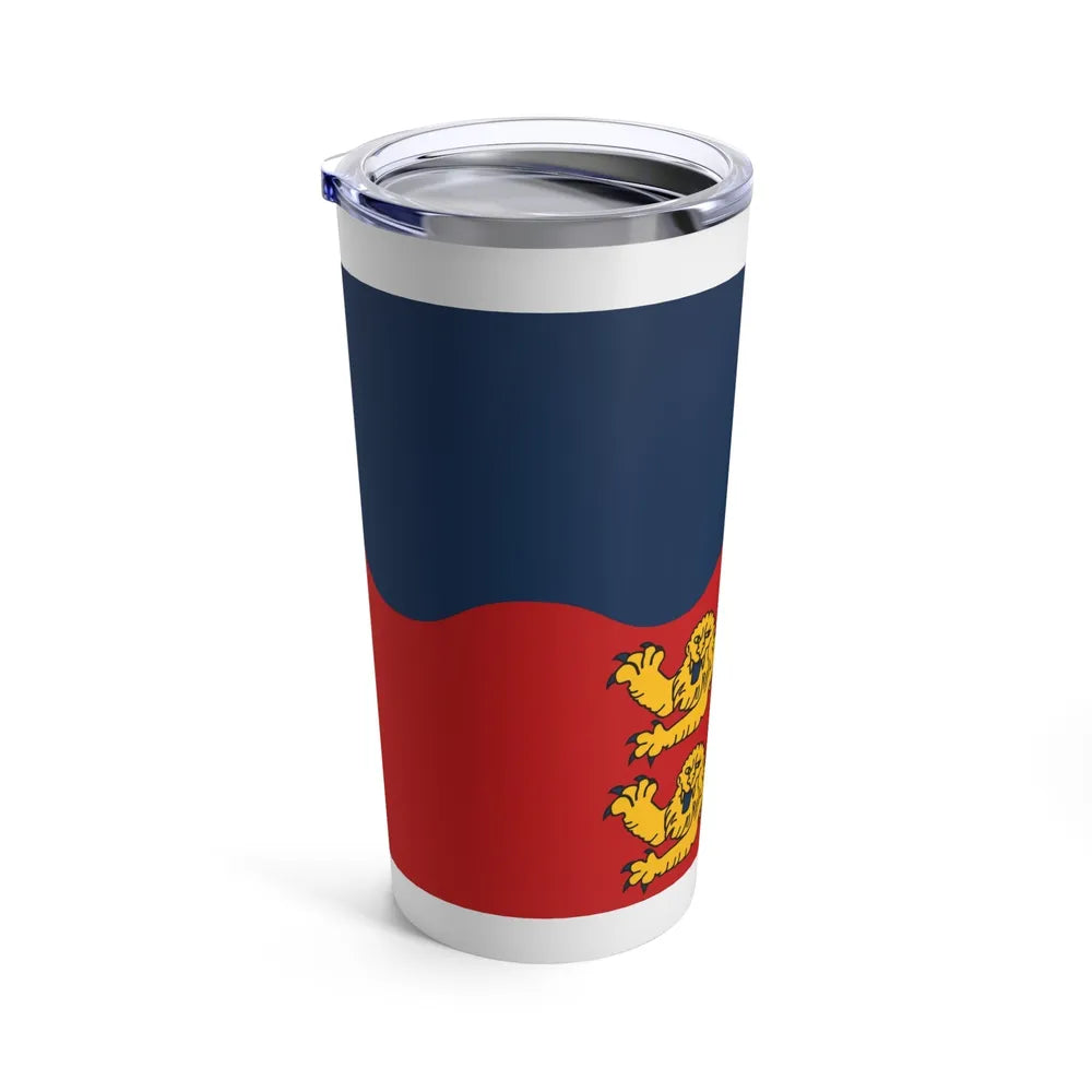 Flag of Calvados France 2 - Tumbler 20oz-Go Mug Yourself