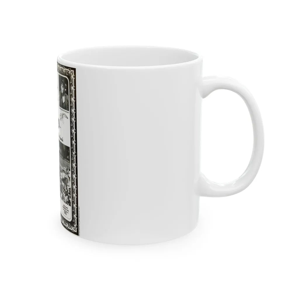 Chicago 1974 (Music Poster) White Coffee Mug-Go Mug Yourself