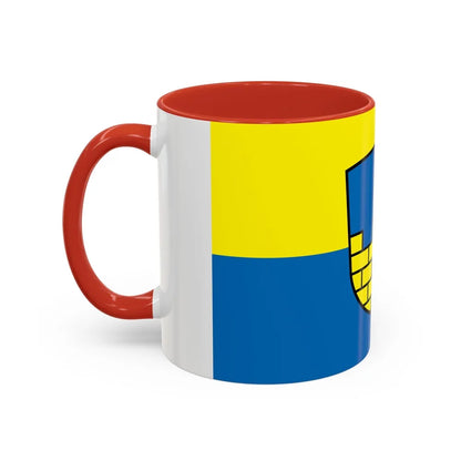 Flag of Bautzen Germany - Accent Coffee Mug-Go Mug Yourself