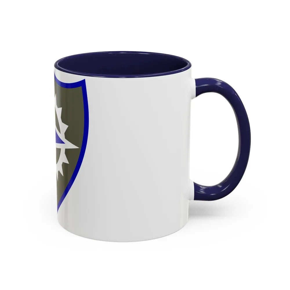 XVI Corps (U.S. Army) Accent Coffee Mug-Go Mug Yourself