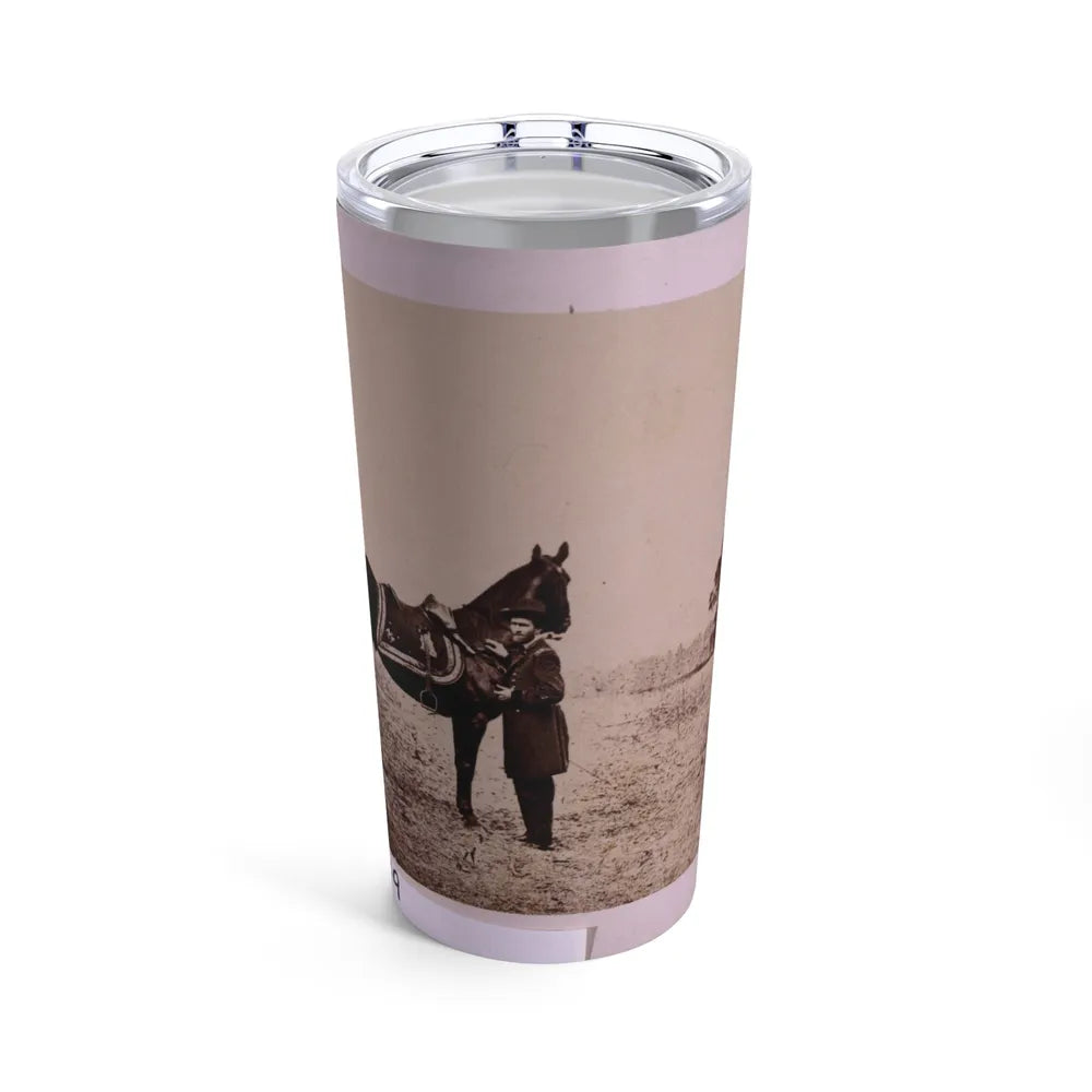 Ulysses S. Grant, Full-Length Portrait, Facing Left, Standing Alongside His War Horse, Cincinnati (U.S. Civil War) Tumbler 20oz-20oz-Go Mug Yourself