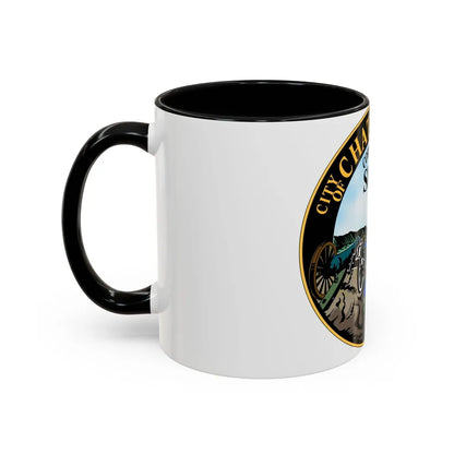 Seal of Chattanooga Tennessee - Accent Coffee Mug-Go Mug Yourself