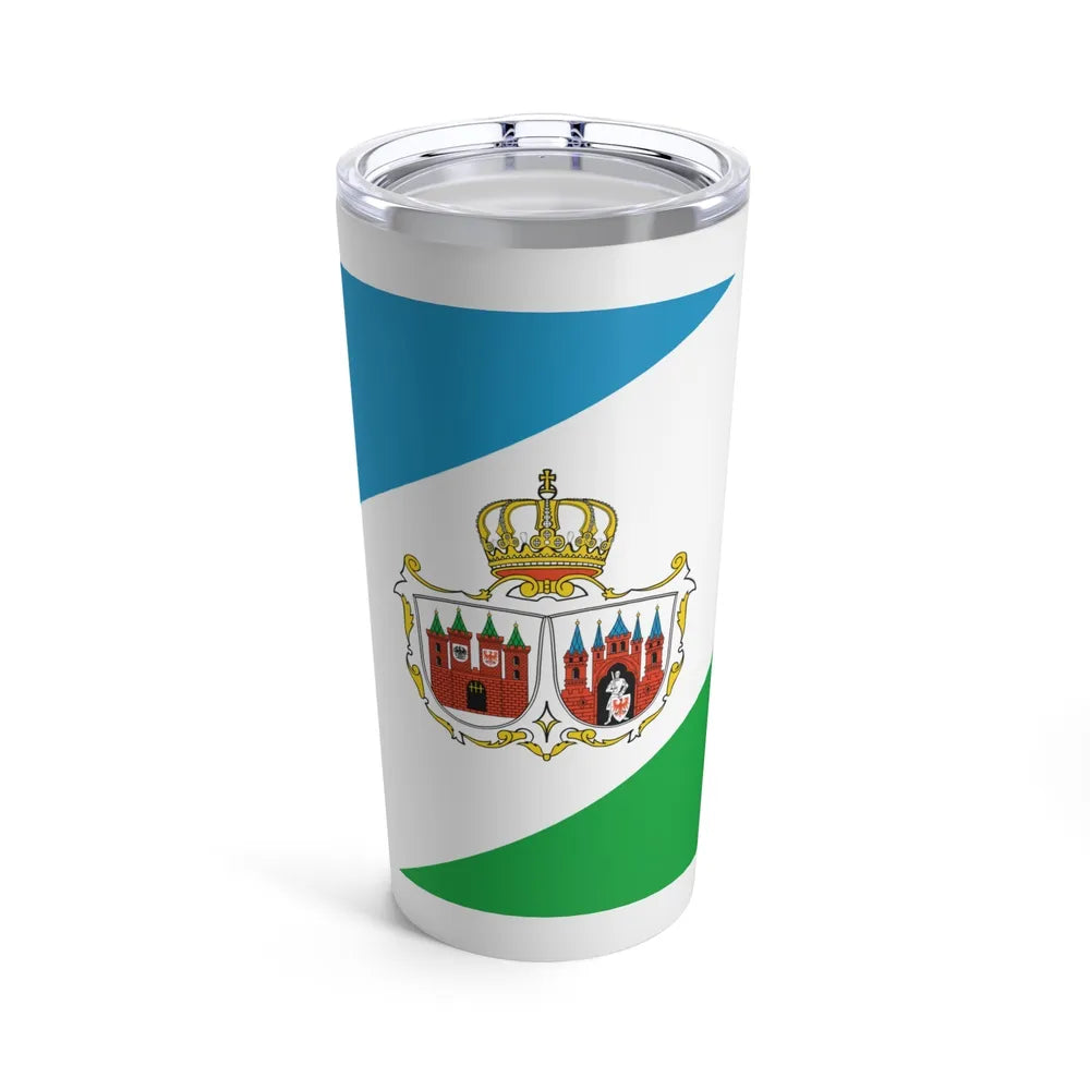 Flag of Brandenburg an der Havel Germany - Tumbler 20oz-20oz-Go Mug Yourself