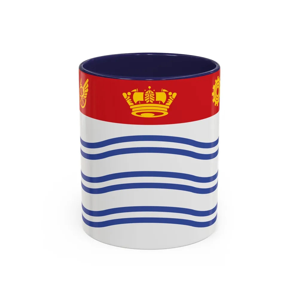 Flag of Barrie Canada - Accent Coffee Mug-11oz-Navy-Go Mug Yourself