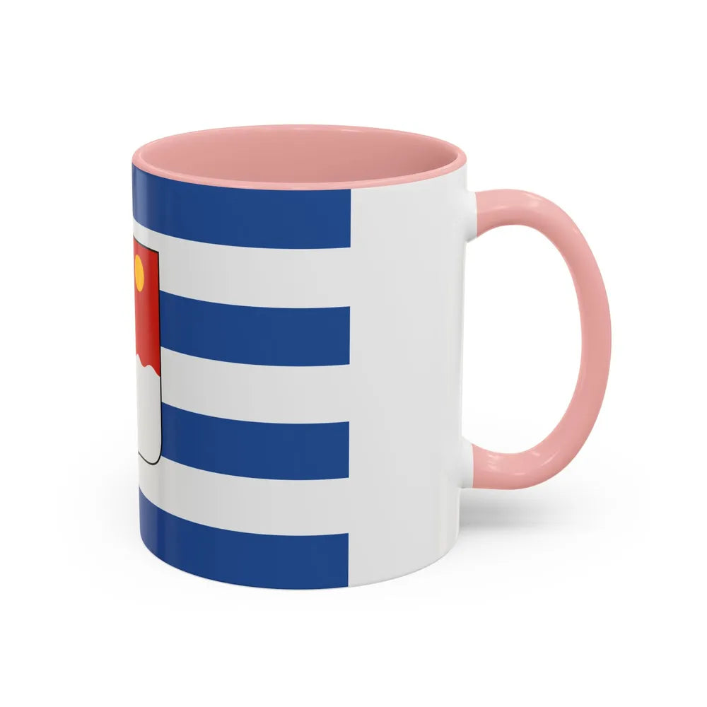 Flag of Batumi Georgia - Accent Coffee Mug-Go Mug Yourself